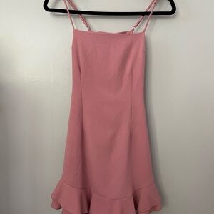 Lucy in the Sky Mini Pink Dress
